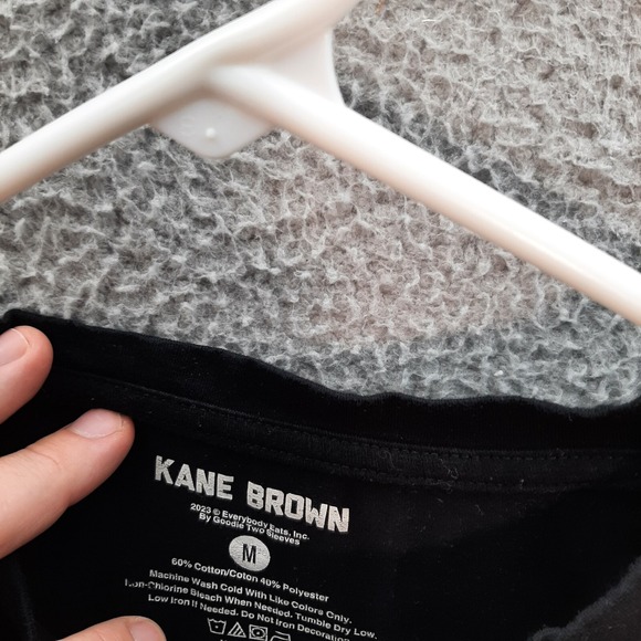 Kane Brown Shirt Womens Medium Black Country Music Graphic Band Tee Western - Picture 5 of 7